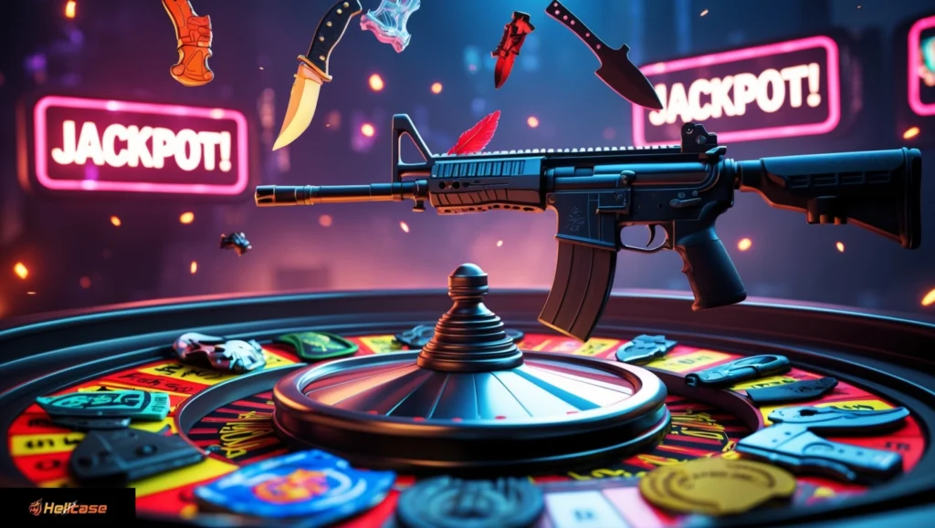 Hellcase review 2026. Roleta de skins CS:GO de alto risco na Hellcase! Uma roda de jackpot cheia de facas, rifles e skins raras — gire e ganhe alto hoje mesmo!