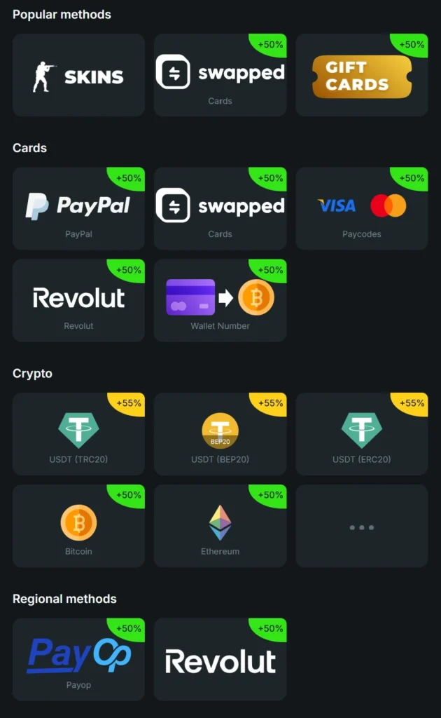 Métodos de Depósito CSGOFast – Opções de Pagamento Seguras para Apostas CSGO